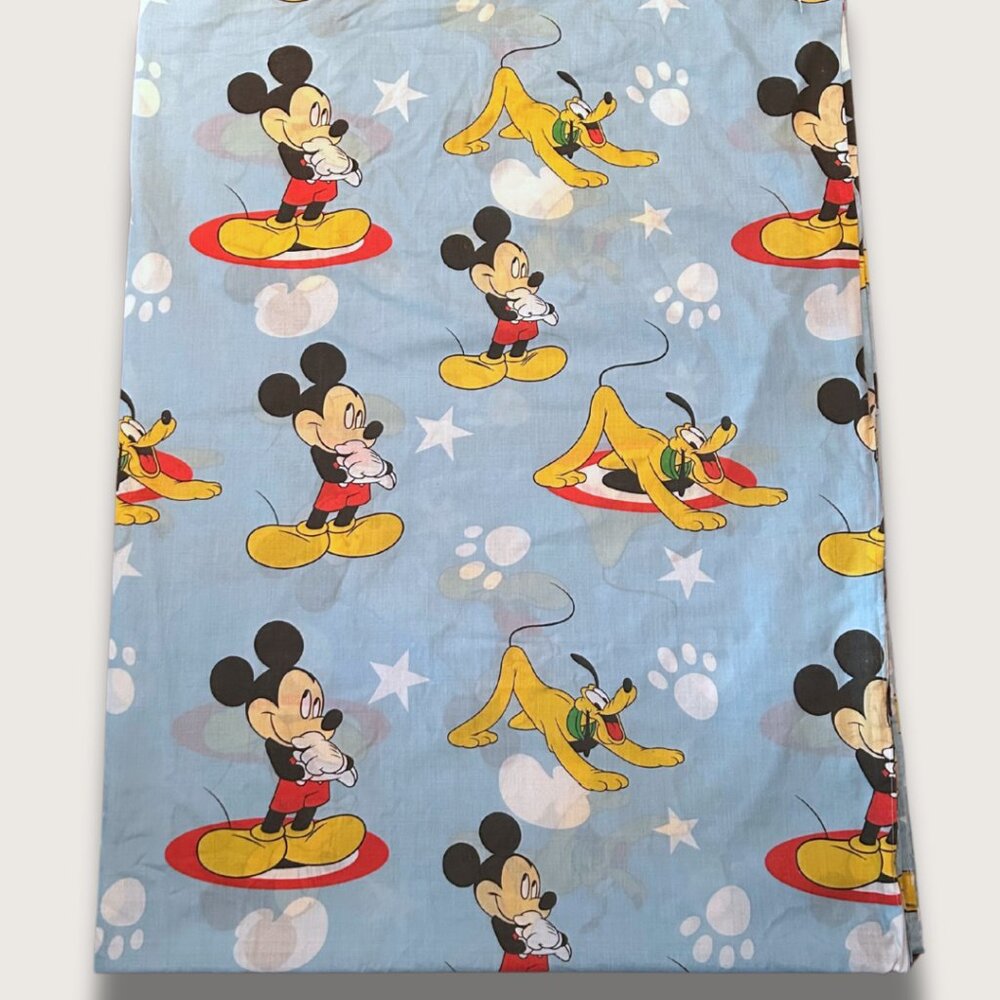 Vintage Disney (Mickey & Pluto) Twin-Sized Duvet Cover